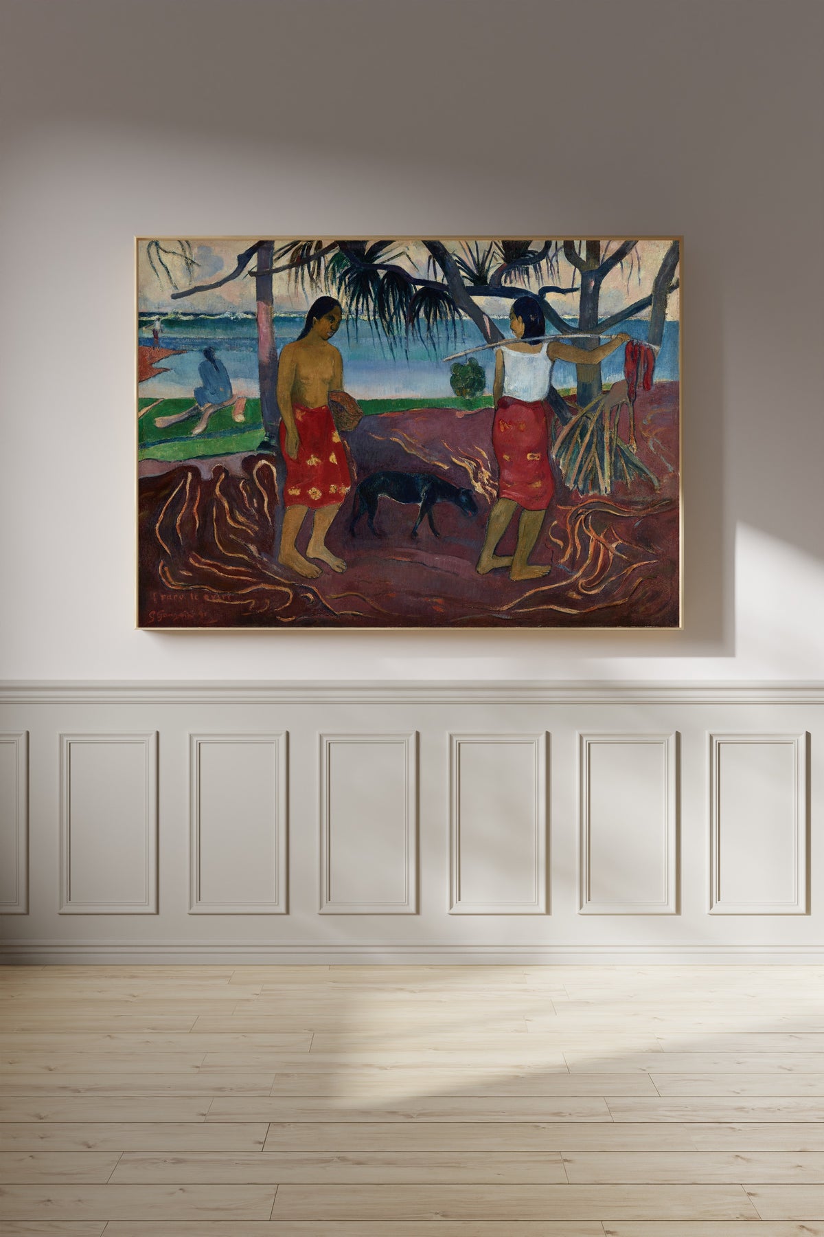 Paul Gauguin — I Raro te Oviri (Under the Pandanus) | Fine Art Print