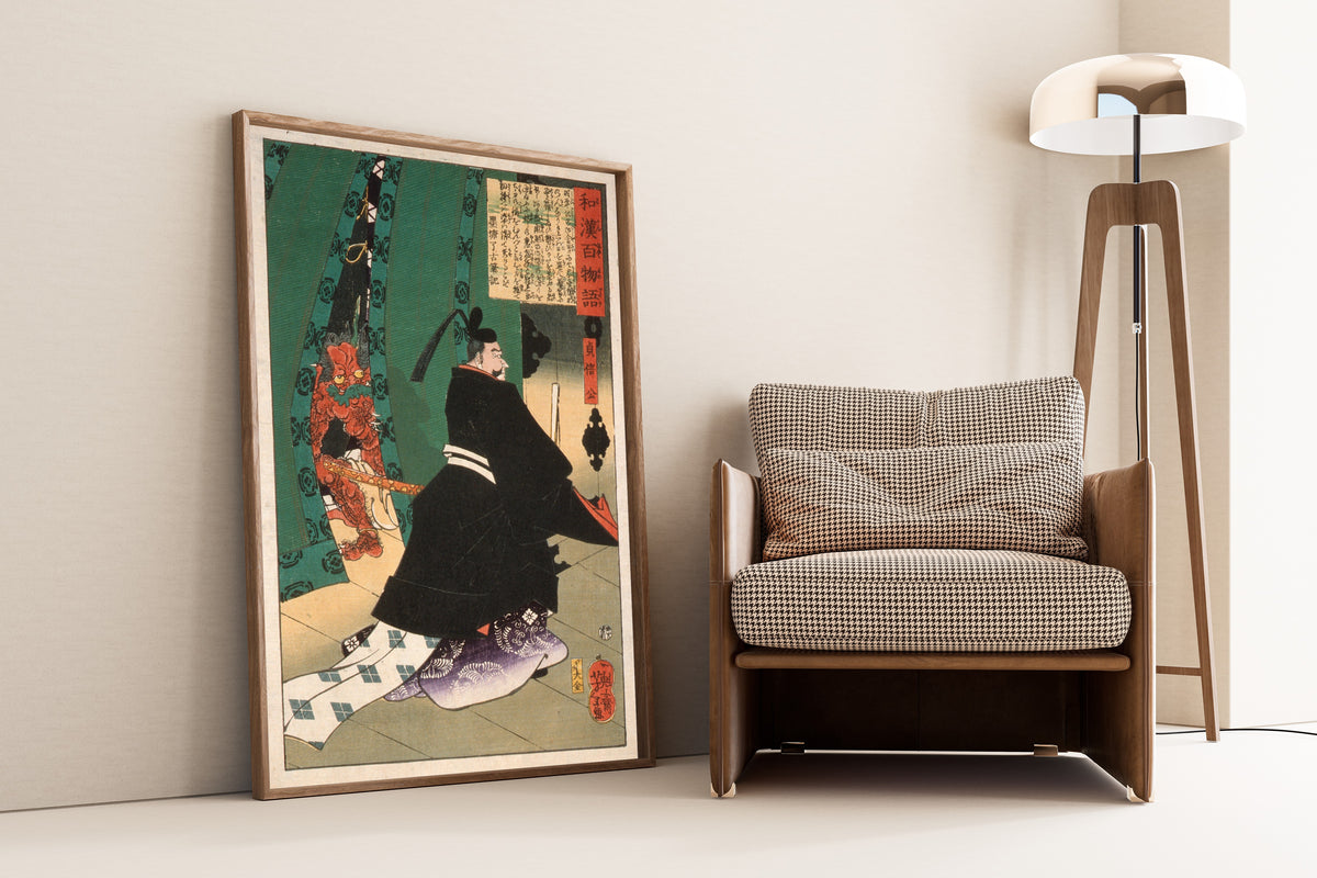 Tsukioka Yoshitoshi — I Want to Show You the Cherry Blossoms in Full Bloom | Japanese Woodblock Print (Ukiyo-e)