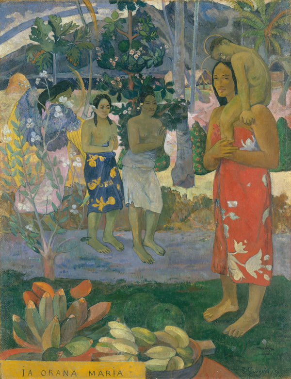 Paul Gauguin — Ia Orana Maria (Hail Mary) | Fine Art Print