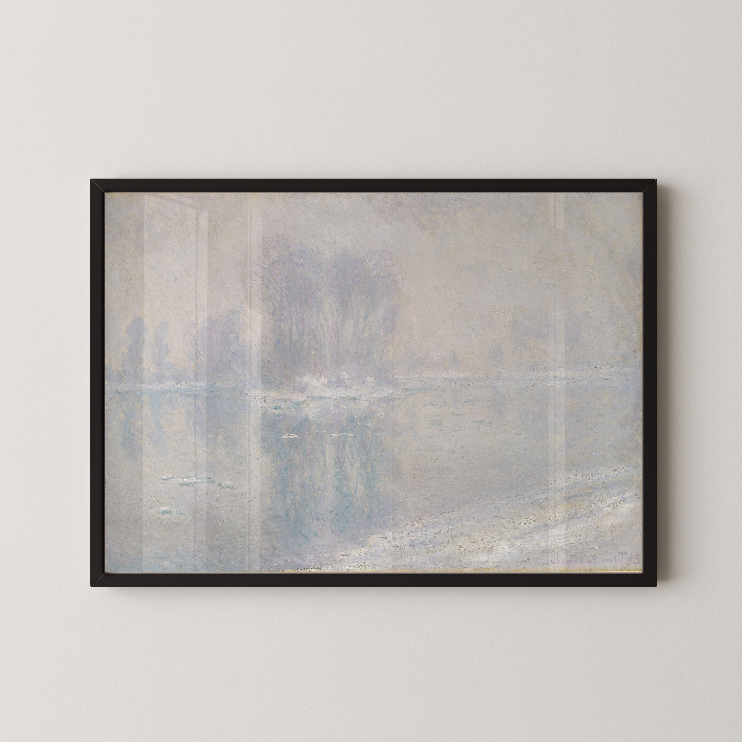 Claude Monet — Ice Floes | Fine Art Print