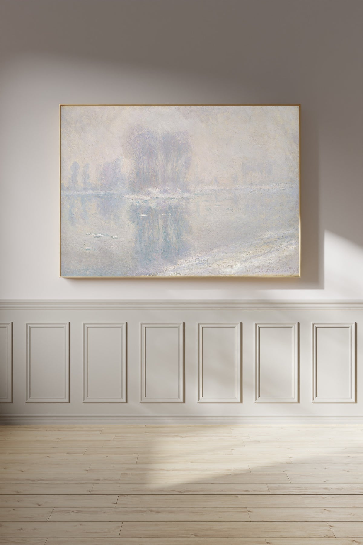 Claude Monet — Ice Floes | Fine Art Print
