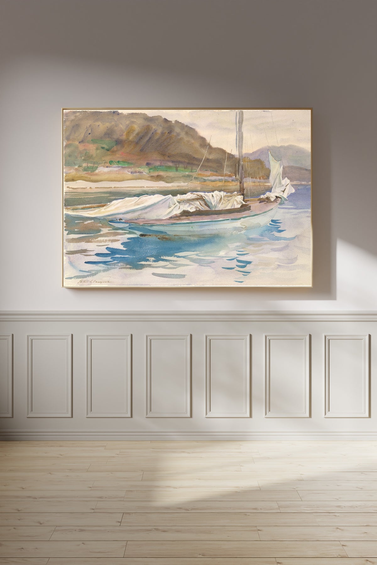 John Singer Sargent — Idle Sails | Fine Art Print