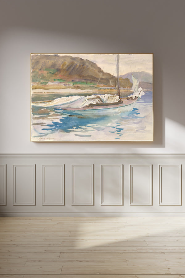 John Singer Sargent — Idle Sails | Fine Art Print