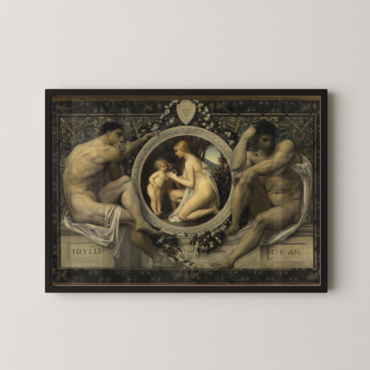 Gustav Klimt — Idyll (Idylle) | Fine Art Print