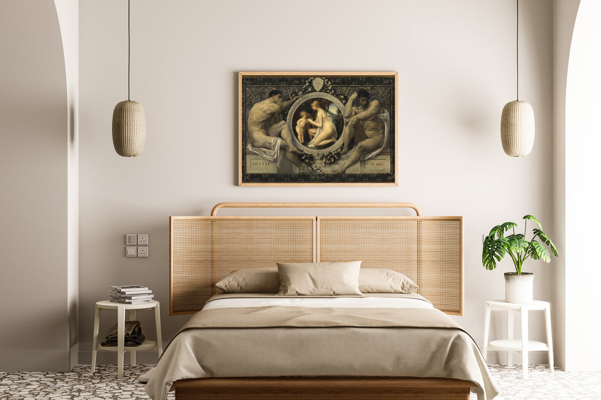 Gustav Klimt — Idyll (Idylle) | Fine Art Print