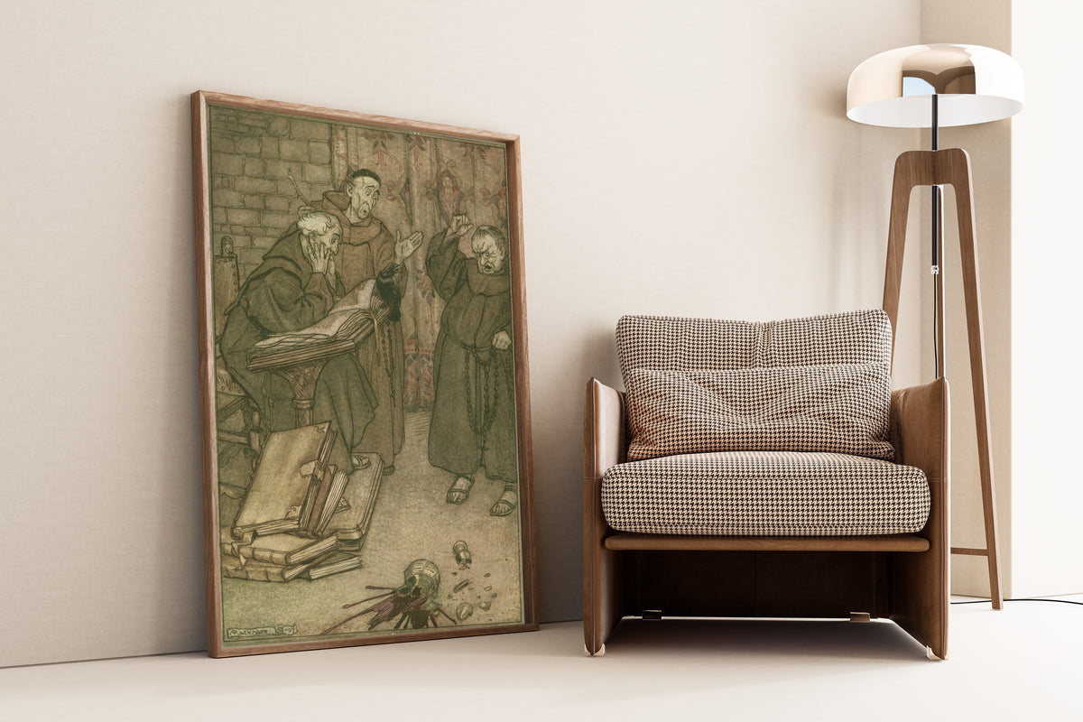 Arthur Rackham — If Anyone Lied, or If Anyone Swore | Fairy Tale Illustration Print