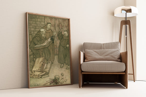 Arthur Rackham — If Anyone Lied, or If Anyone Swore | Fairy Tale Illustration Print
