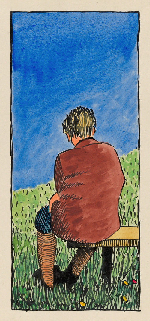 Karl Wiener — Im Freien (Outdoors) | Expressionist Art Print