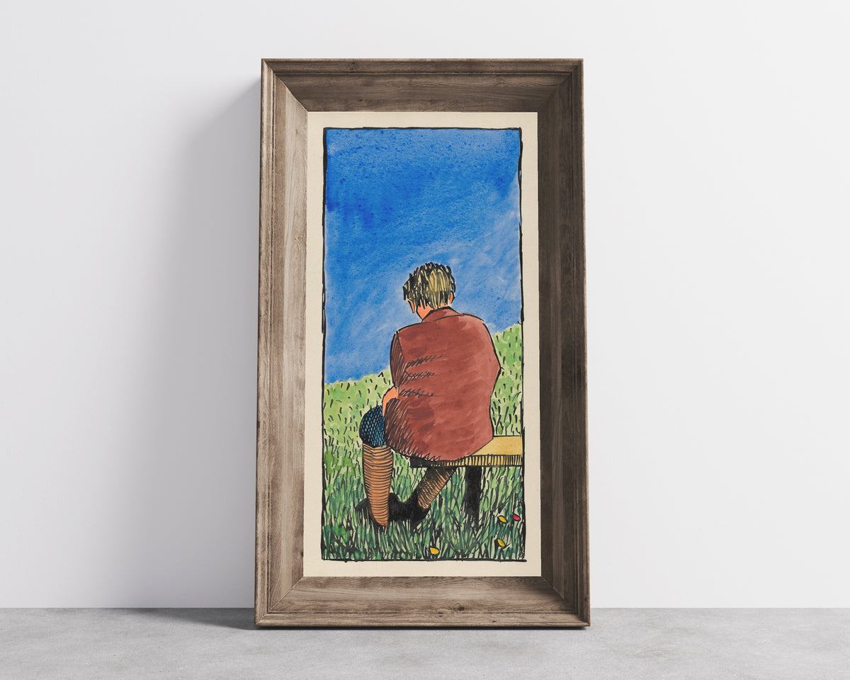 Karl Wiener — Im Freien (Outdoors) | Expressionist Art Print