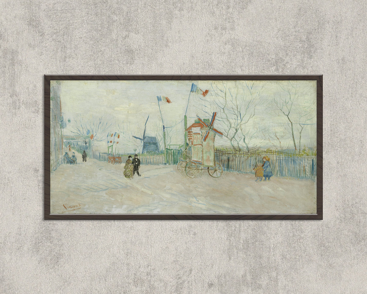 Vincent van Gogh — Impasse des Deux Frères | Fine Art Print