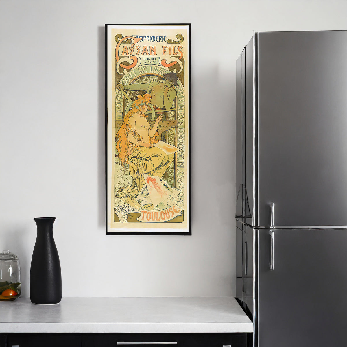 Alphonse Mucha — Imprimerie Cassan Fils, Toulouse | Vintage Poster Print