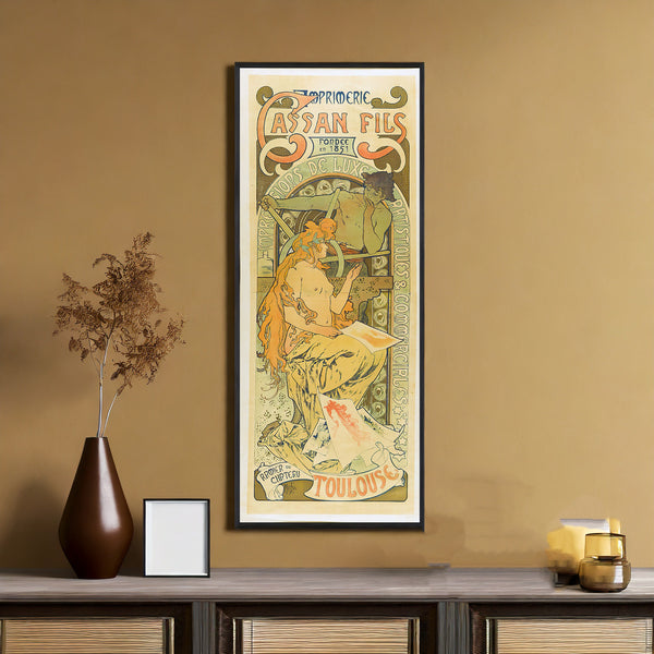 Alphonse Mucha — Imprimerie Cassan Fils, Toulouse | Vintage Poster Print