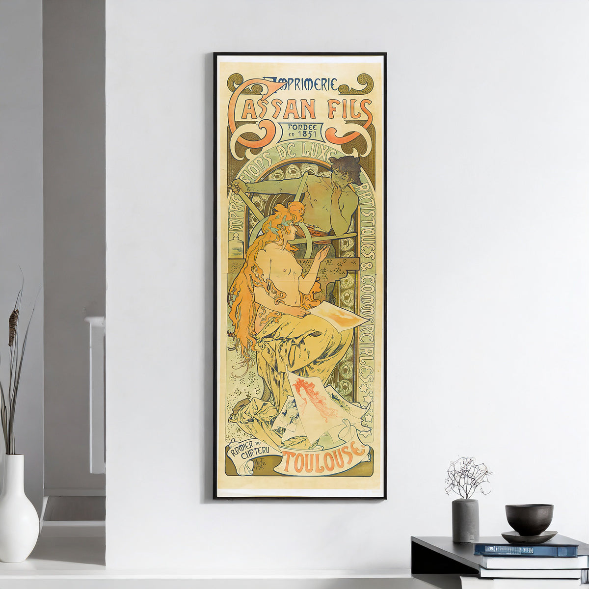 Alphonse Mucha — Imprimerie Cassan Fils, Toulouse | Vintage Poster Print