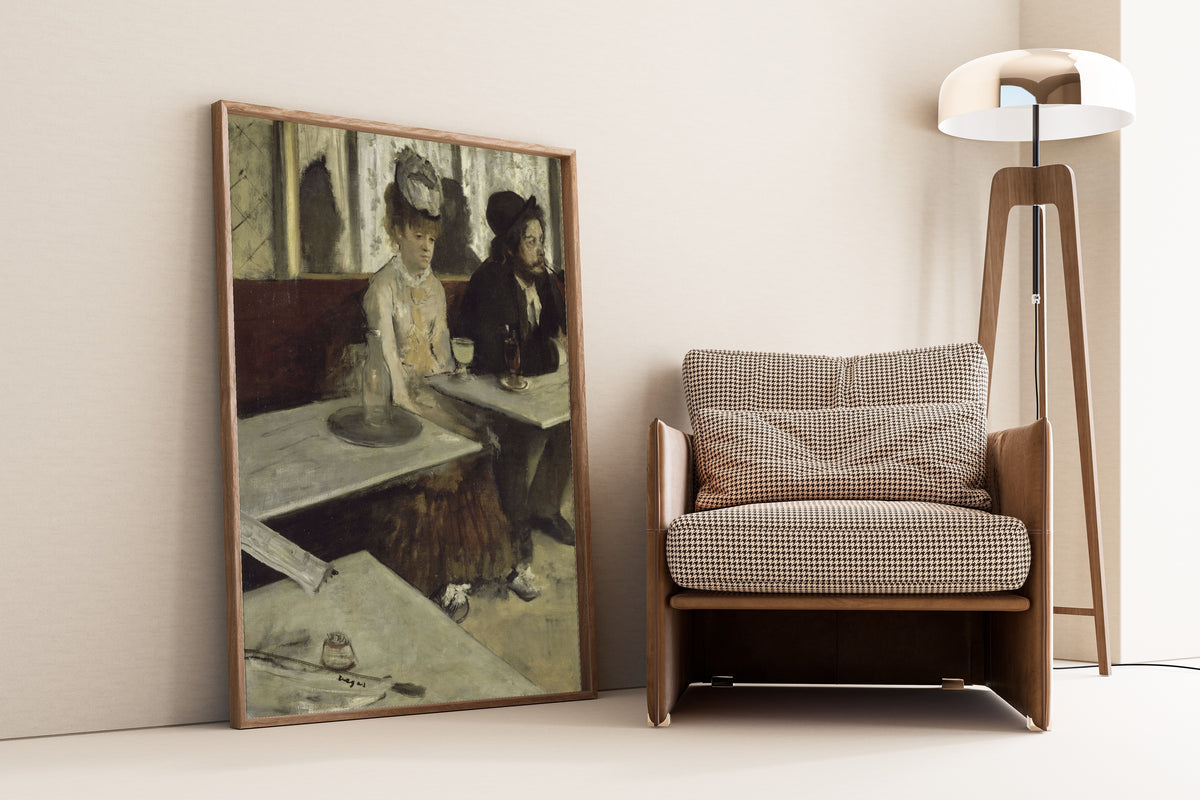Edgar Degas — In a Café (L'Absinthe) | Fine Art Print