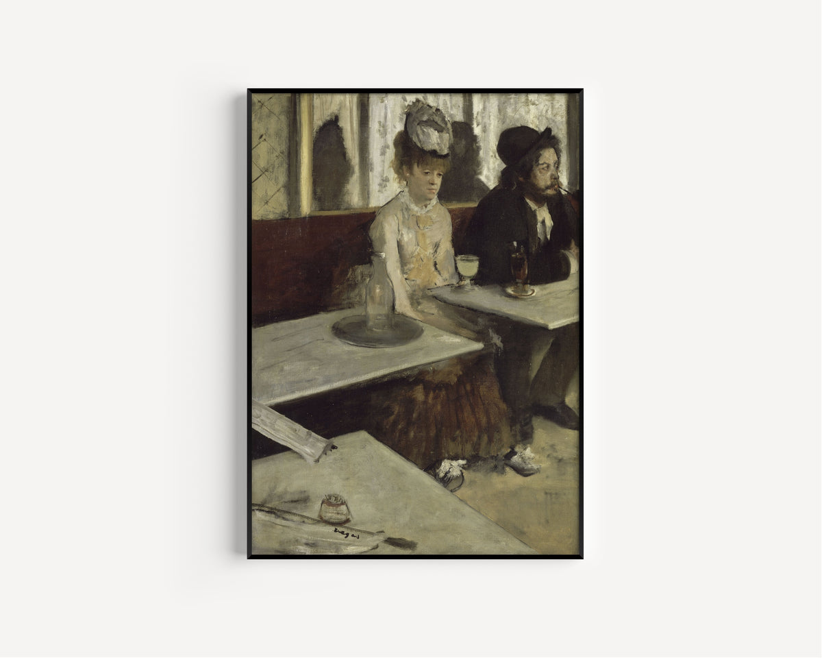 Edgar Degas — In a Café (L'Absinthe) | Fine Art Print