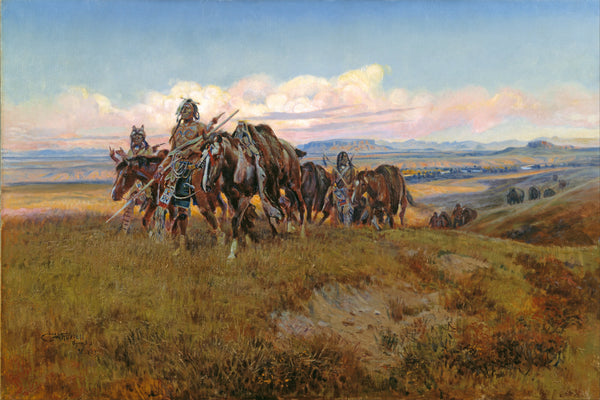 Charles M. Russell — In the Enemy's Country | Western Art Print