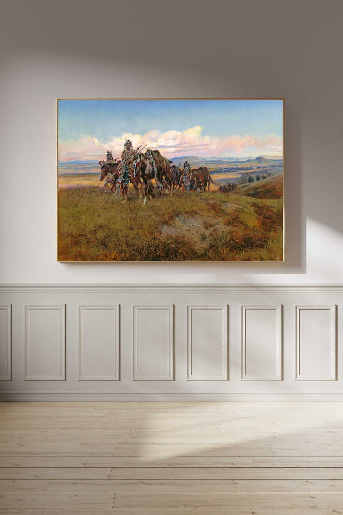 Charles M. Russell — In the Enemy's Country | Western Art Print