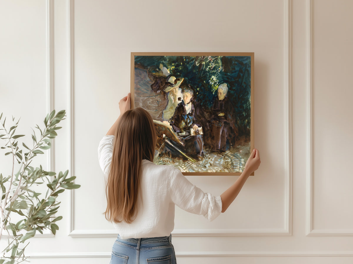 John Singer Sargent — In the Generalife | Fine Art Print
