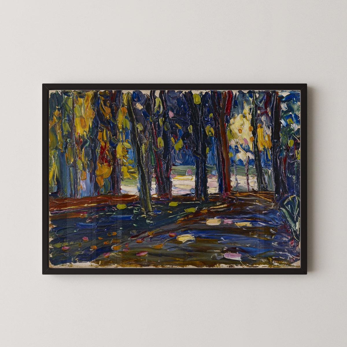 Wassily Kandinsky — In the Park of St. Cloud - Autumn II | Expressionist Fine Art Print