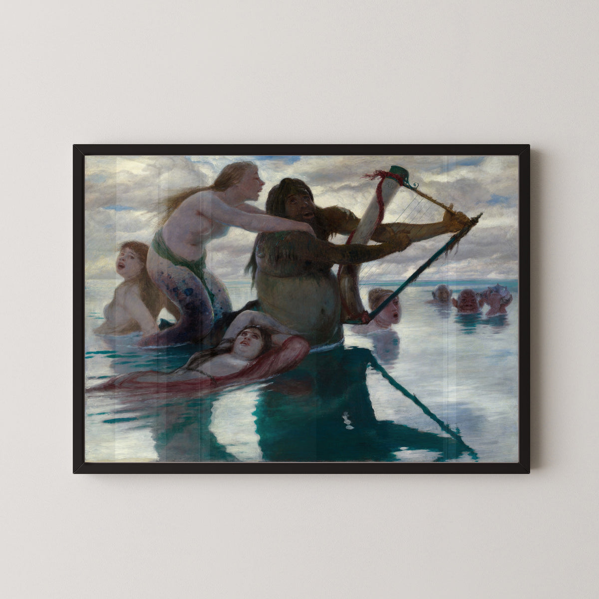 Arnold Böcklin — In the Sea | Symbolist Art Print