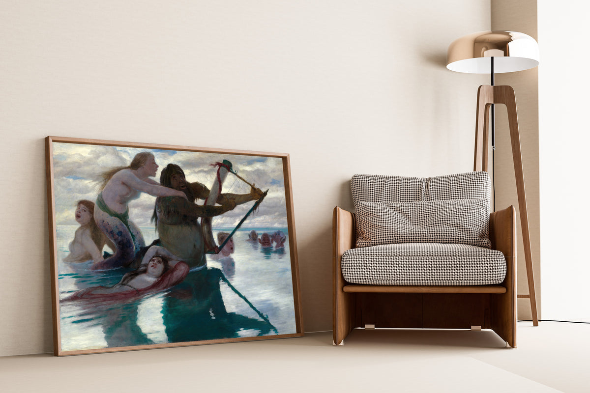 Arnold Böcklin — In the Sea | Symbolist Art Print