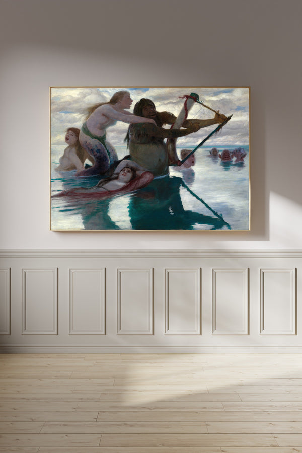 Arnold Böcklin — In the Sea | Symbolist Art Print