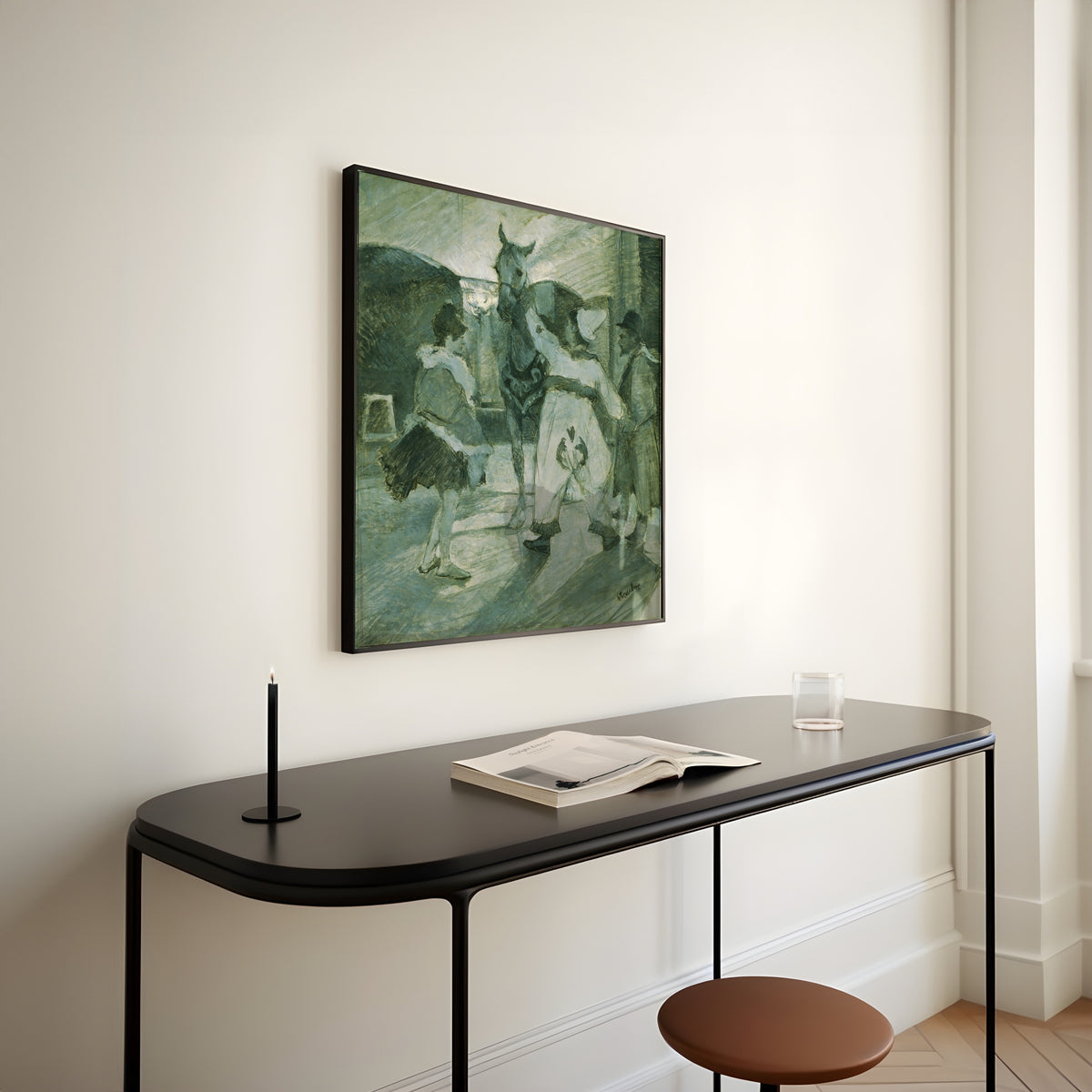 Henri de Toulouse-Lautrec — In the Wings at the Circus | Fine Art Print