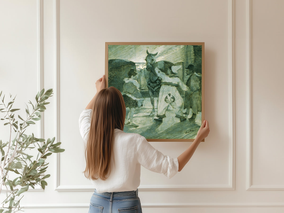 Henri de Toulouse-Lautrec — In the Wings at the Circus | Fine Art Print
