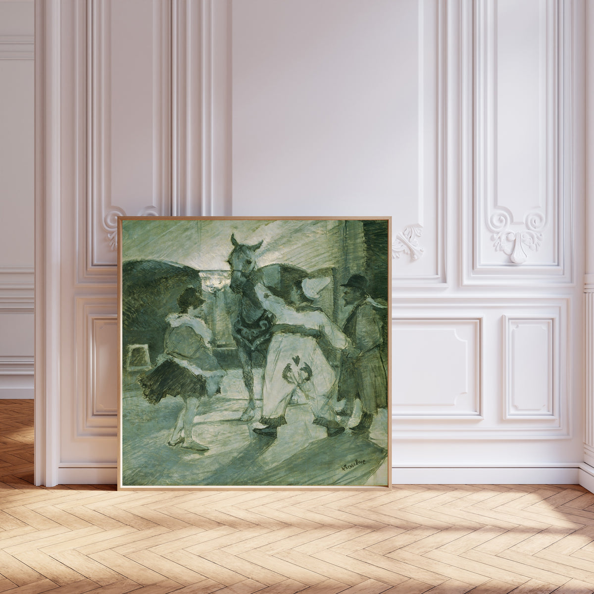 Henri de Toulouse-Lautrec — In the Wings at the Circus | Fine Art Print