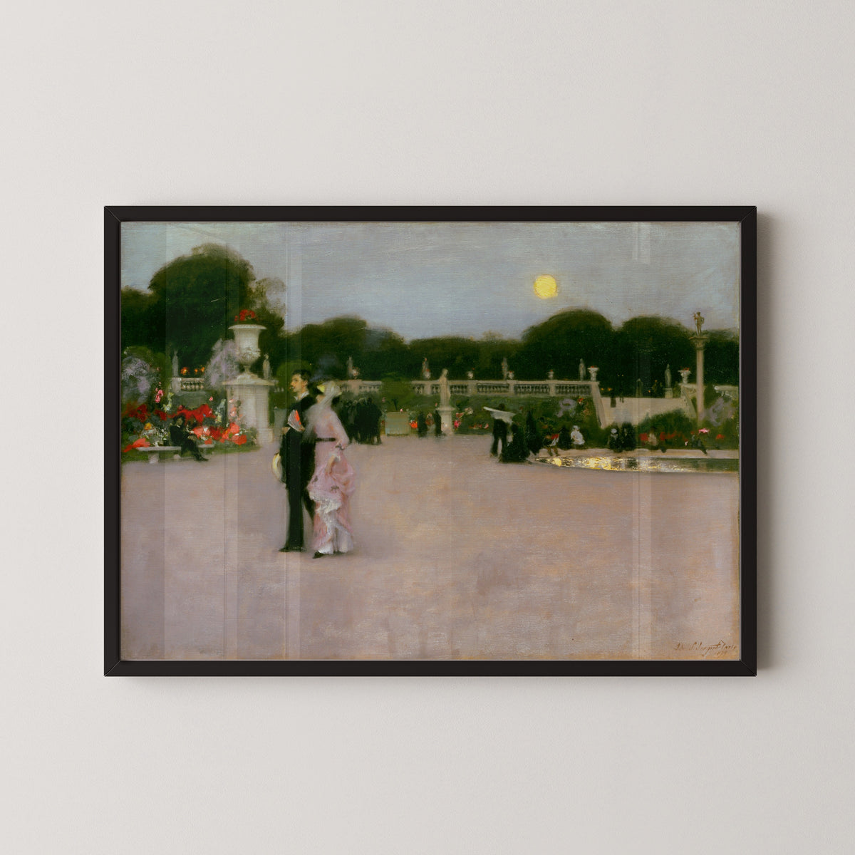 John Singer Sargent — In the Luxembourg Gardens | Fine Art Print