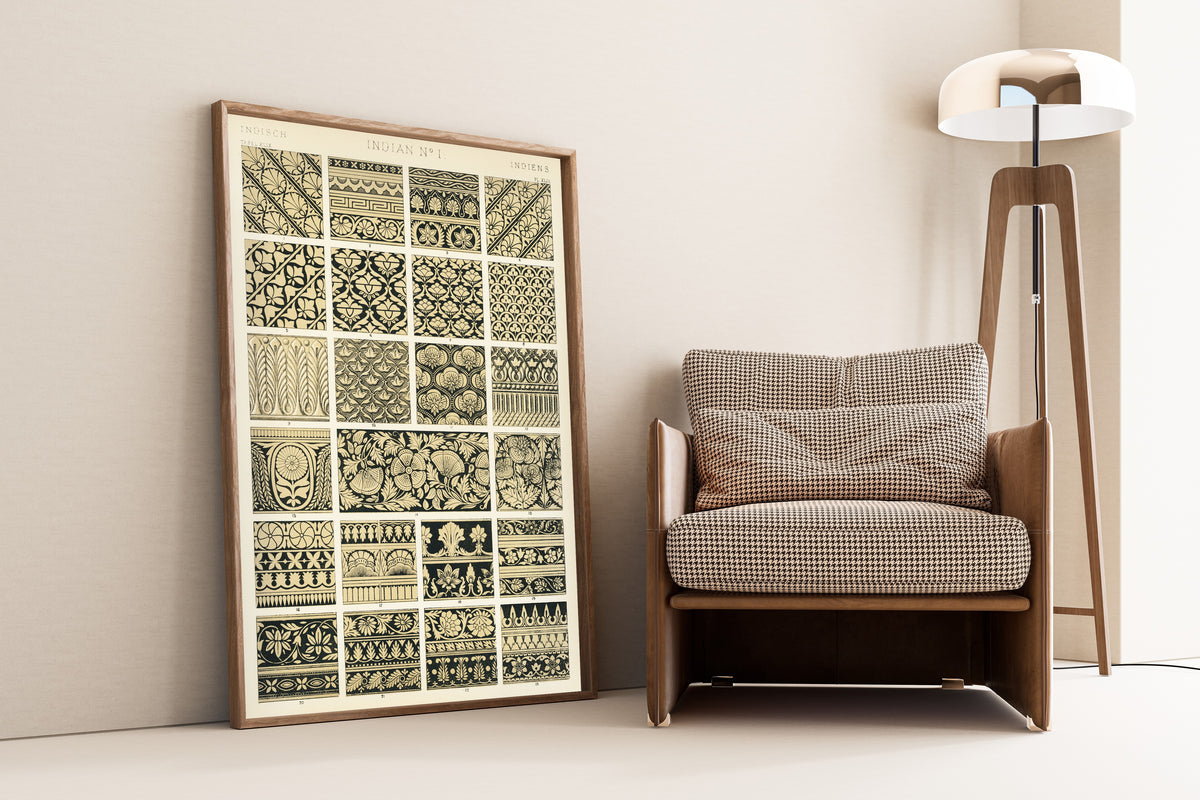 Owen Jones — Indian No. 1 | Grammar of Ornament Design Print