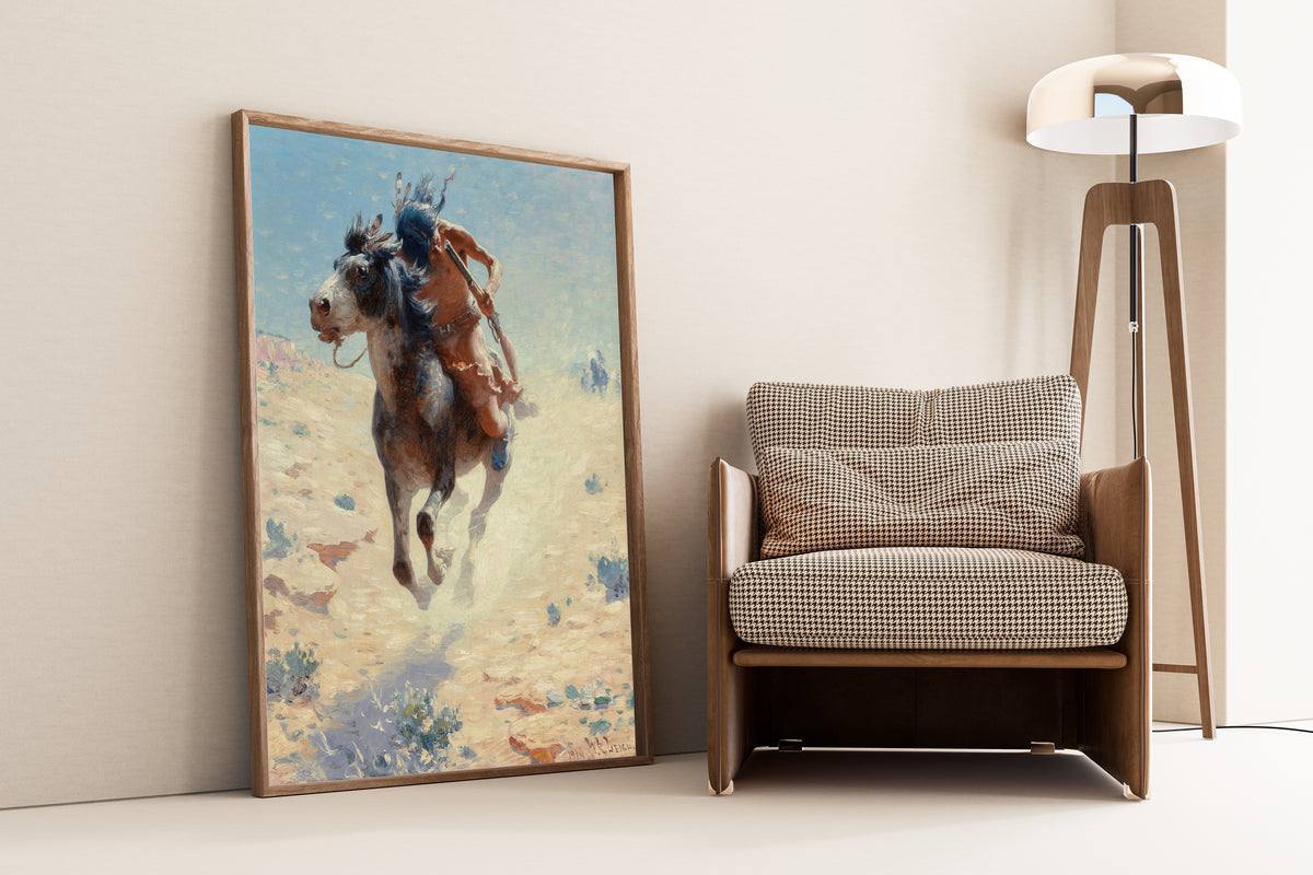 William Robinson Leigh — Indian Rider | Western Art Print