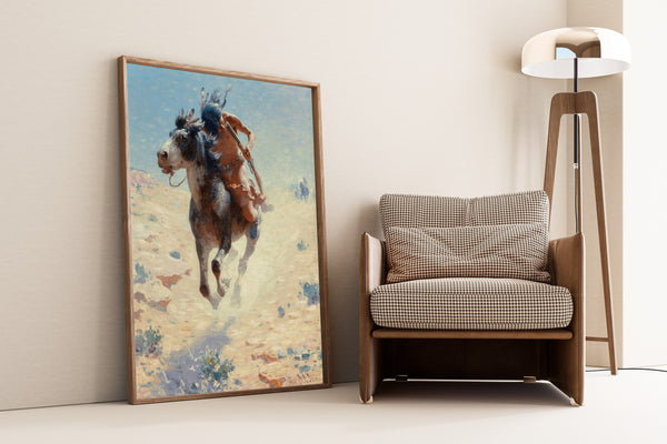 William Robinson Leigh — Indian Rider | Western Art Print