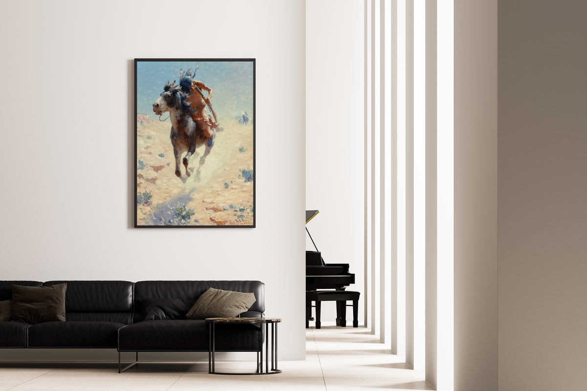 William Robinson Leigh — Indian Rider | Western Art Print