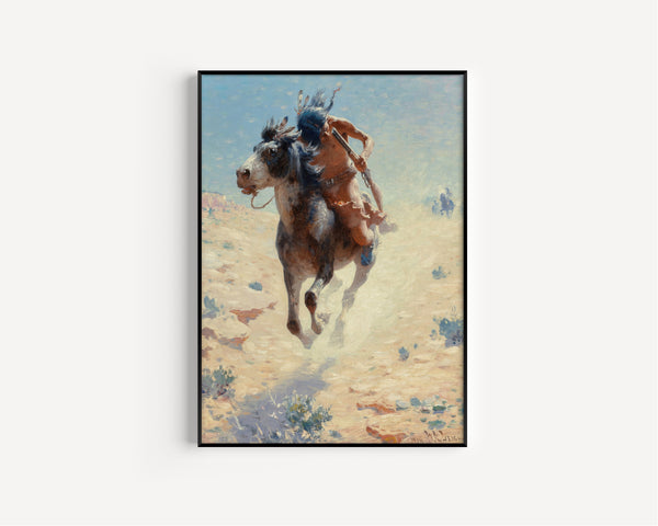 William Robinson Leigh — Indian Rider | Western Art Print