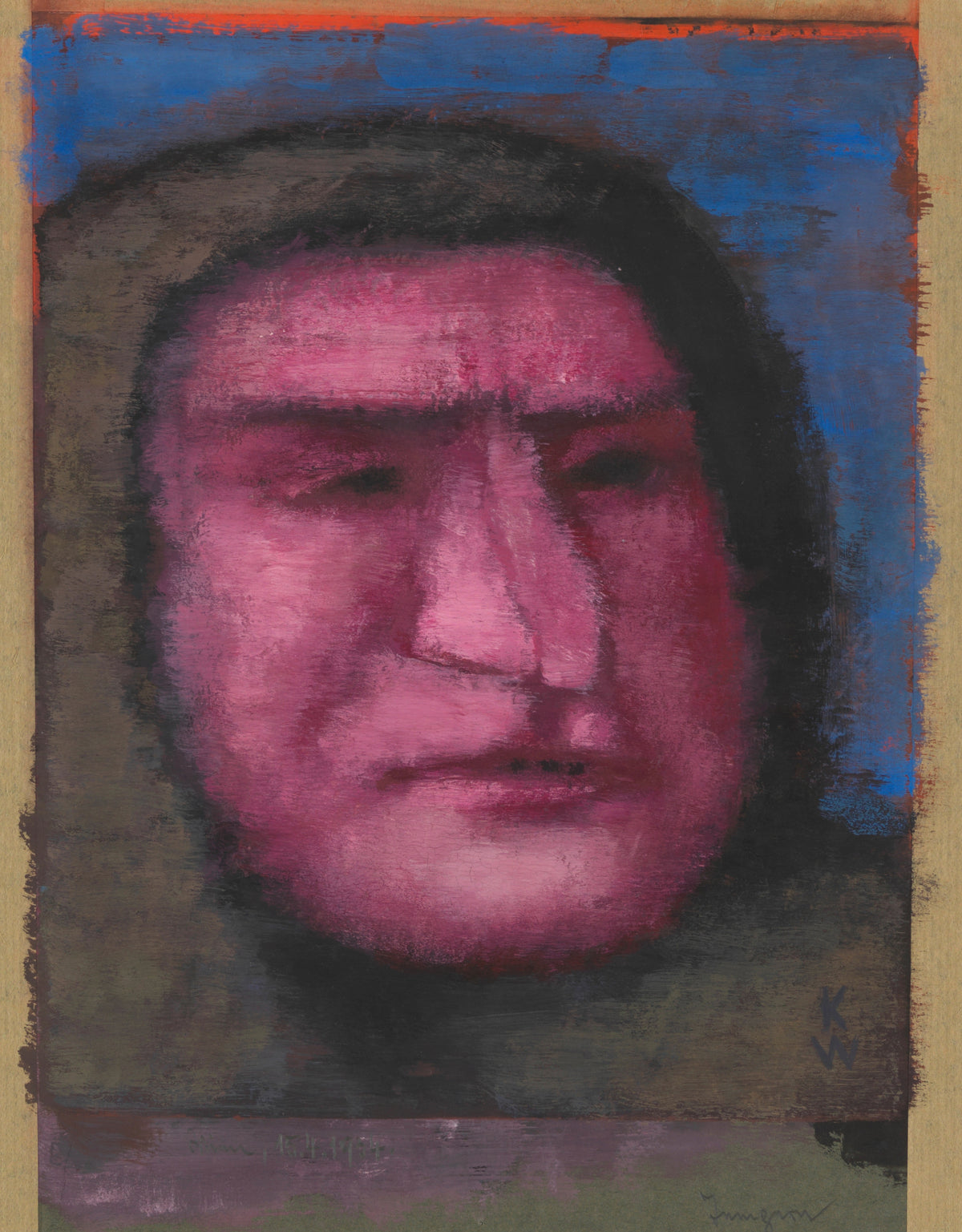 Karl Wiener — Ingrimm (Grim Rage) | Expressionist Art Print