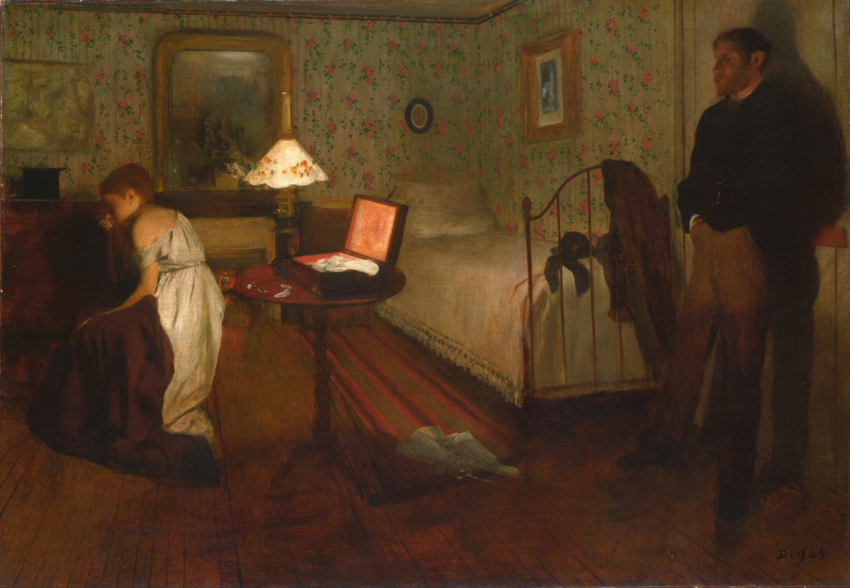 Edgar Degas — Interior | Fine Art Print