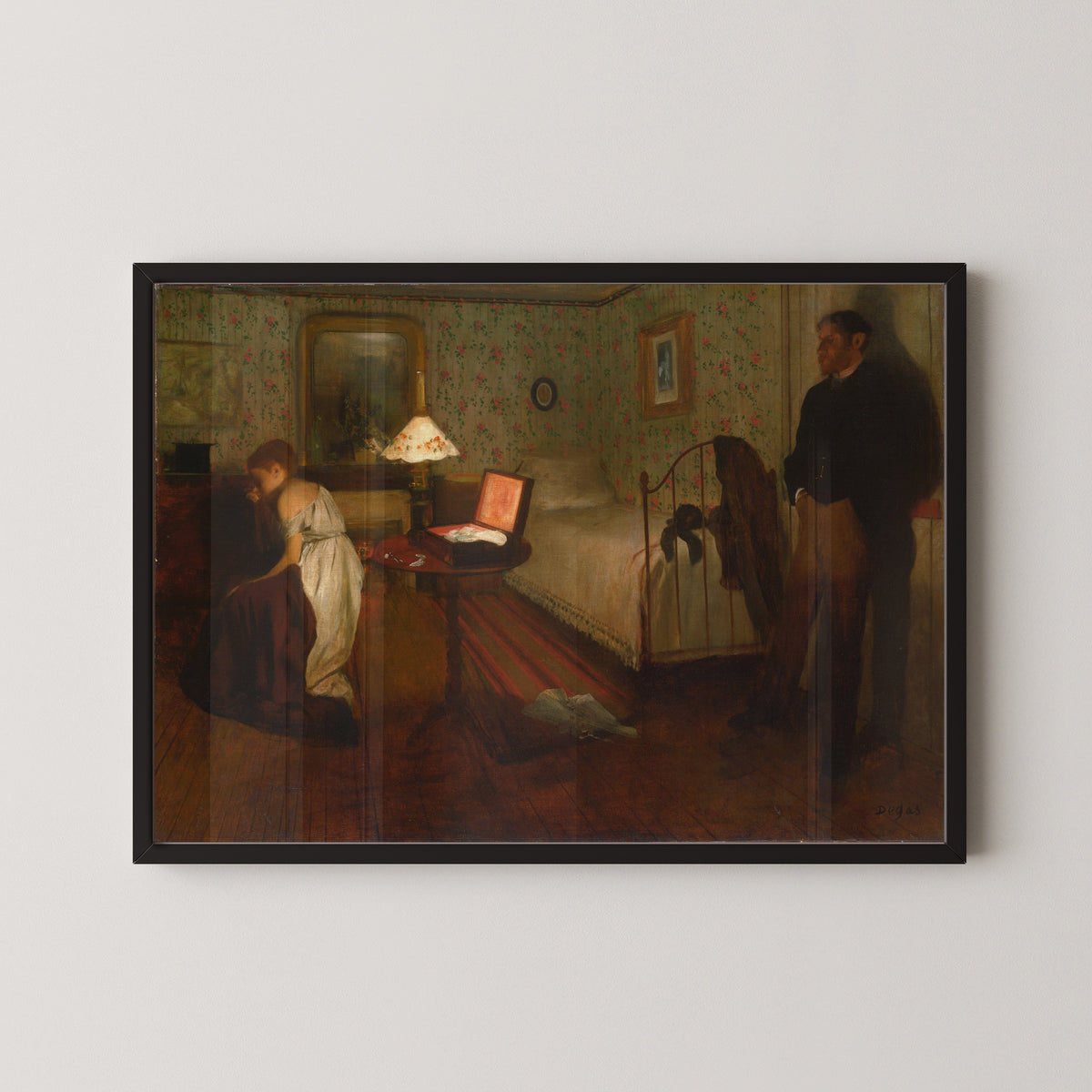 Edgar Degas — Interior | Fine Art Print