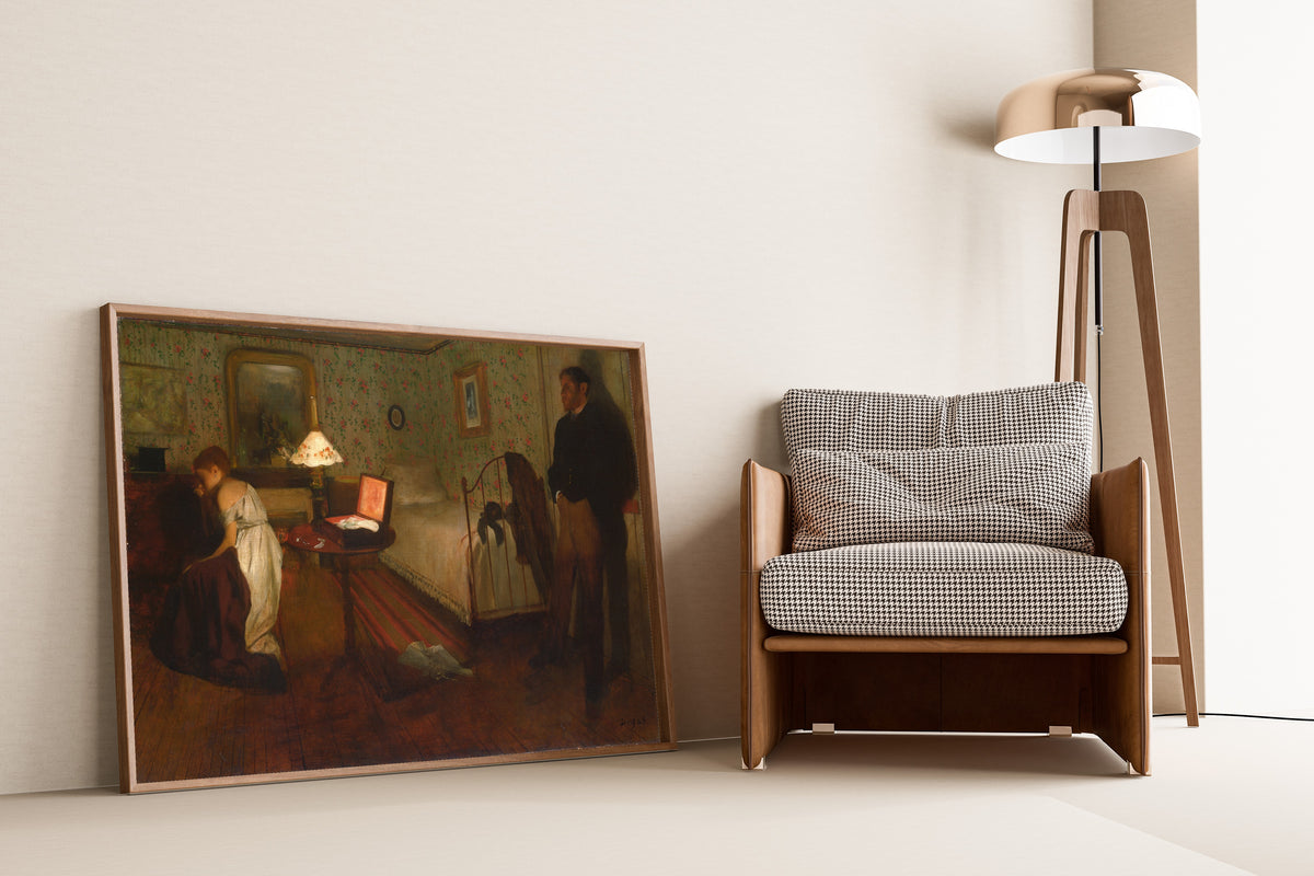 Edgar Degas — Interior | Fine Art Print