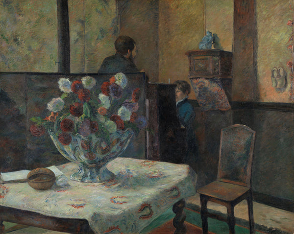 Paul Gauguin — Interior of the Artist's Home | Fine Art Print