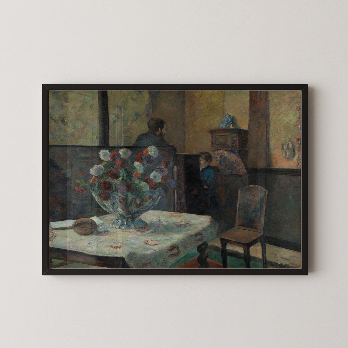 Paul Gauguin — Interior of the Artist's Home | Fine Art Print