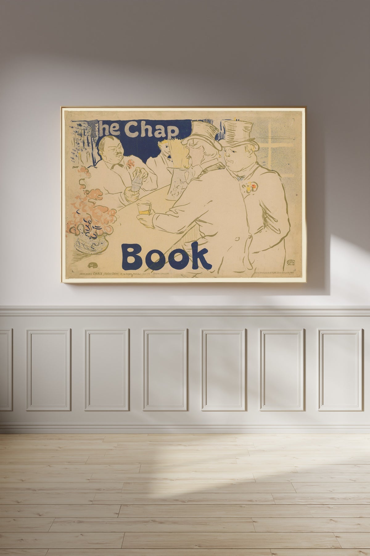 Henri de Toulouse-Lautrec — Irish and American Bar, Rue Royale: The Chap Book | Vintage Poster Print