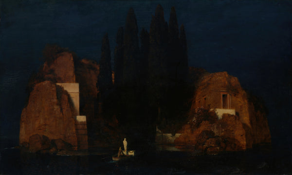 Arnold Böcklin — Island of the Dead (New York Version) | Symbolist Art Print