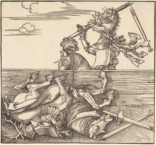 Albrecht Dürer — Italian Joust of Peace | Woodcut Print
