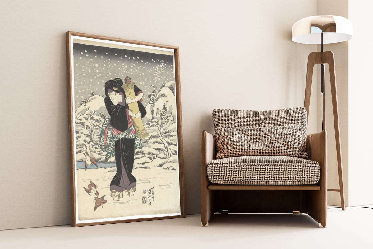 Utagawa Kuniyoshi — Iwai Hanshirō V | Japanese Woodblock Print (Ukiyo-e)