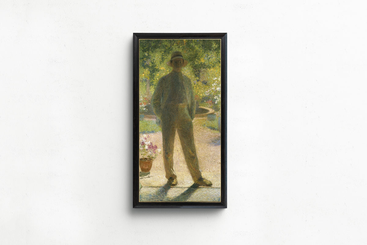 Jacques Martin-Ferrières à Marquayrol by Henri Martin — in a slim black frame on a plain white wall