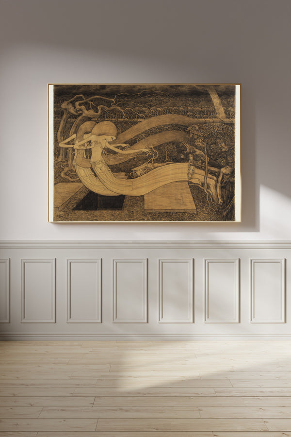 Jan Toorop — O Grave, Where Is Thy Victory | Symbolist Art Print