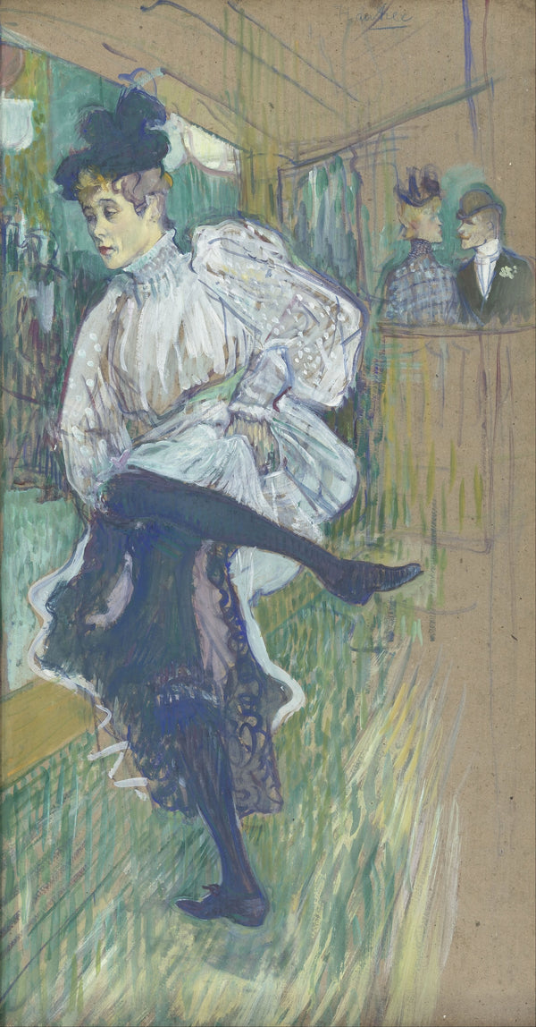 Henri de Toulouse-Lautrec — Jane Avril Dancing | Fine Art Print