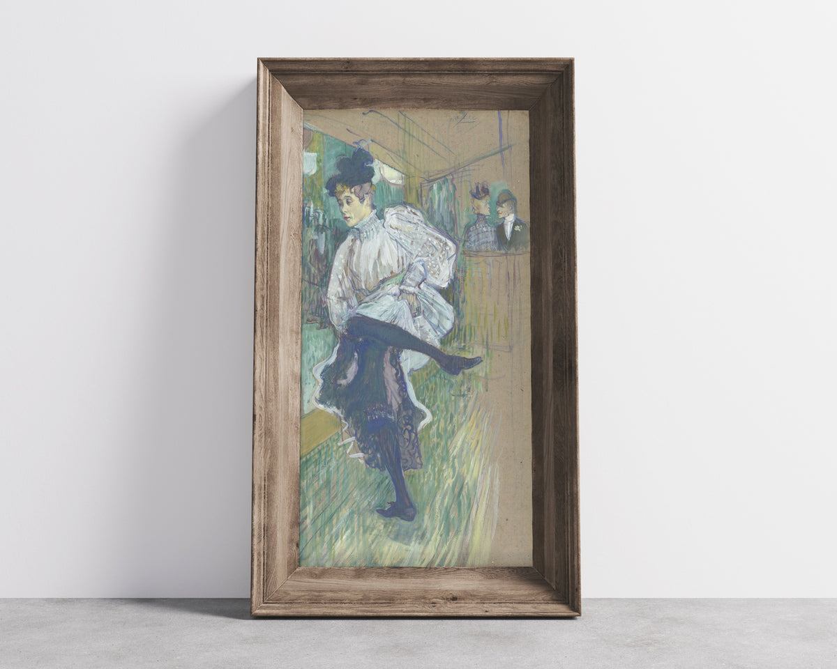 Henri de Toulouse-Lautrec — Jane Avril Dancing | Fine Art Print
