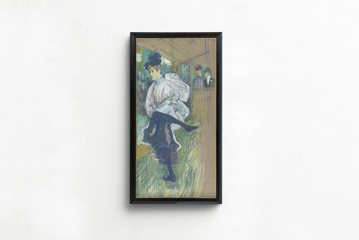 Henri de Toulouse-Lautrec — Jane Avril Dancing | Fine Art Print